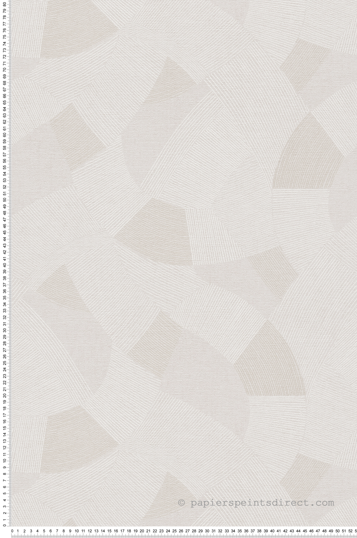 Papier peint Géométrie Rayé Calley gris argenté - Cuba 2 d'A.S. Création | Réf. AS-791602
