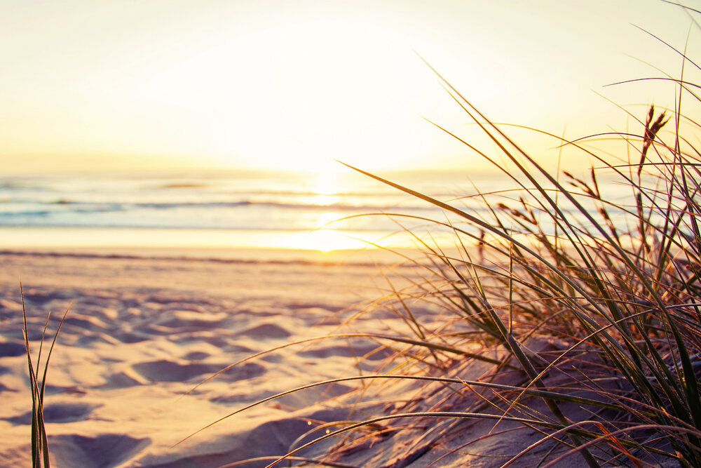 Papier peint panoramique Coucher de Soleil Plage - Wall Love d'A.S. Création | Réf. DD129608