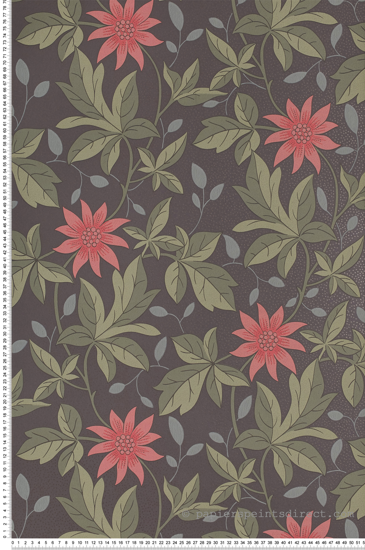 Monroe Pink Flower - Collection Archive Trails 2 de Little Greene