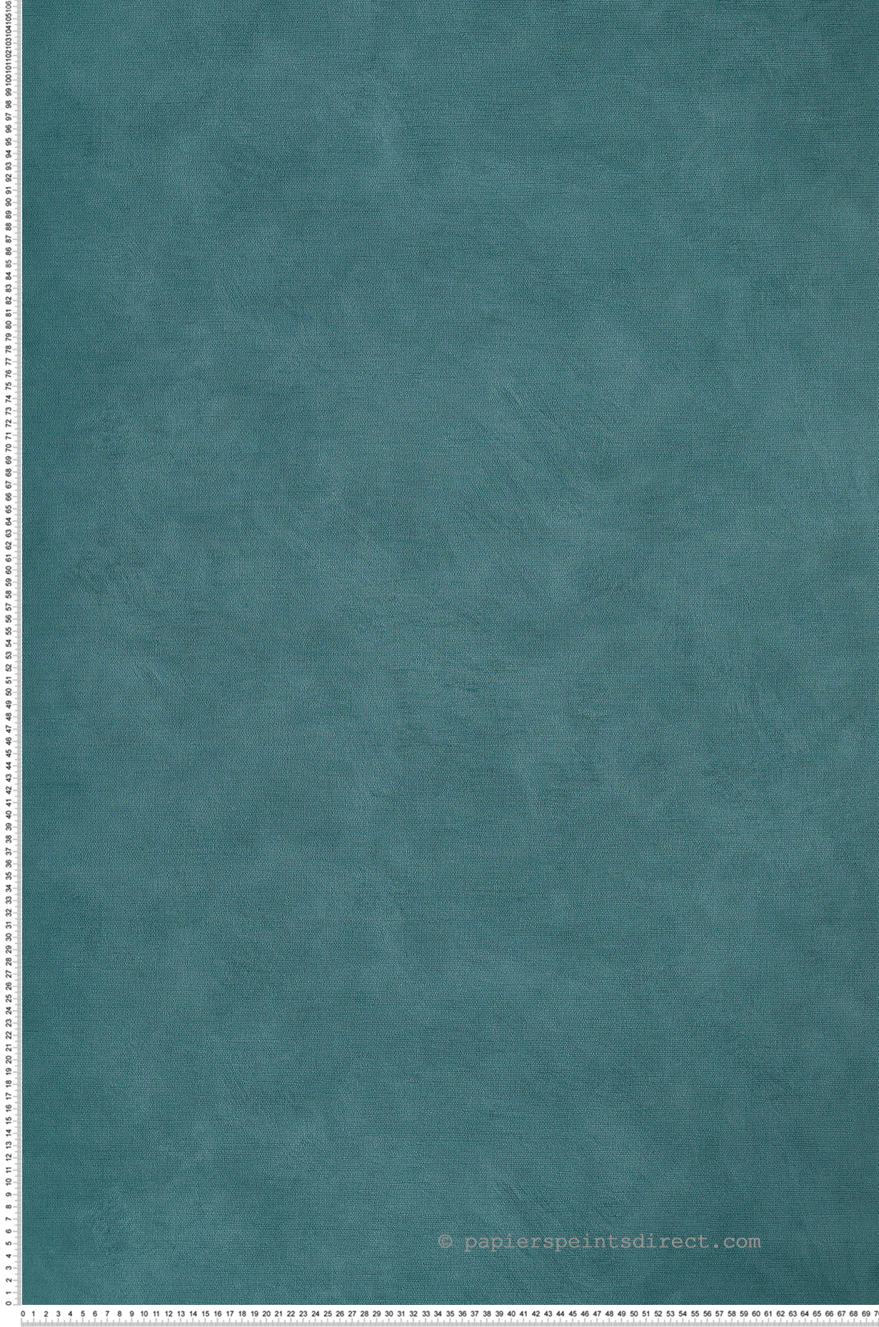 Papier peint Faux Uni Tissage vert topaze - L'Atelier de Casamance | Réf. CAS-75493364
