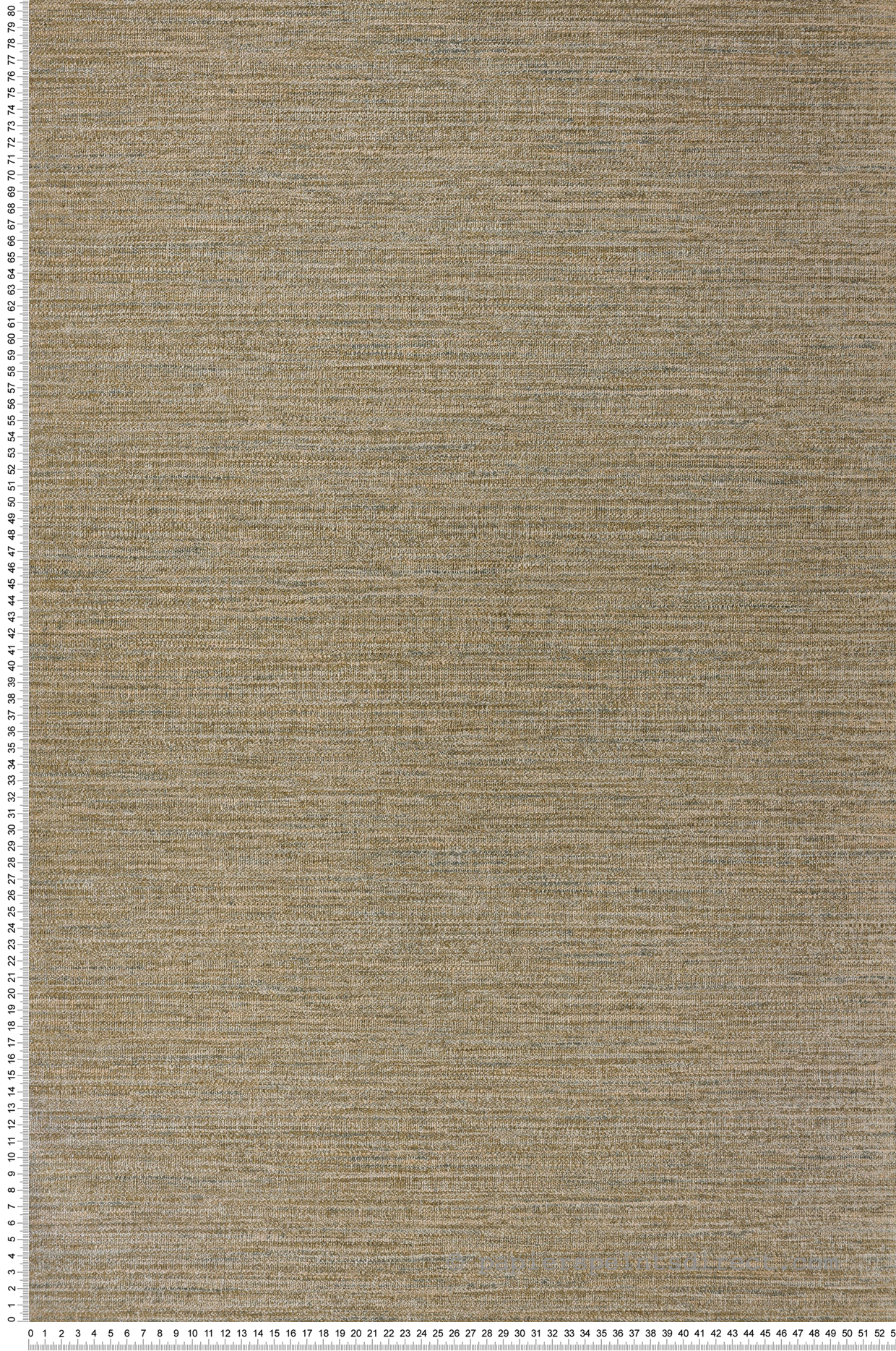 Papier peint Faux Uni Tissage Occitan kaki clair - Terra Rossa de Casamance | Réf. CAS-76232956