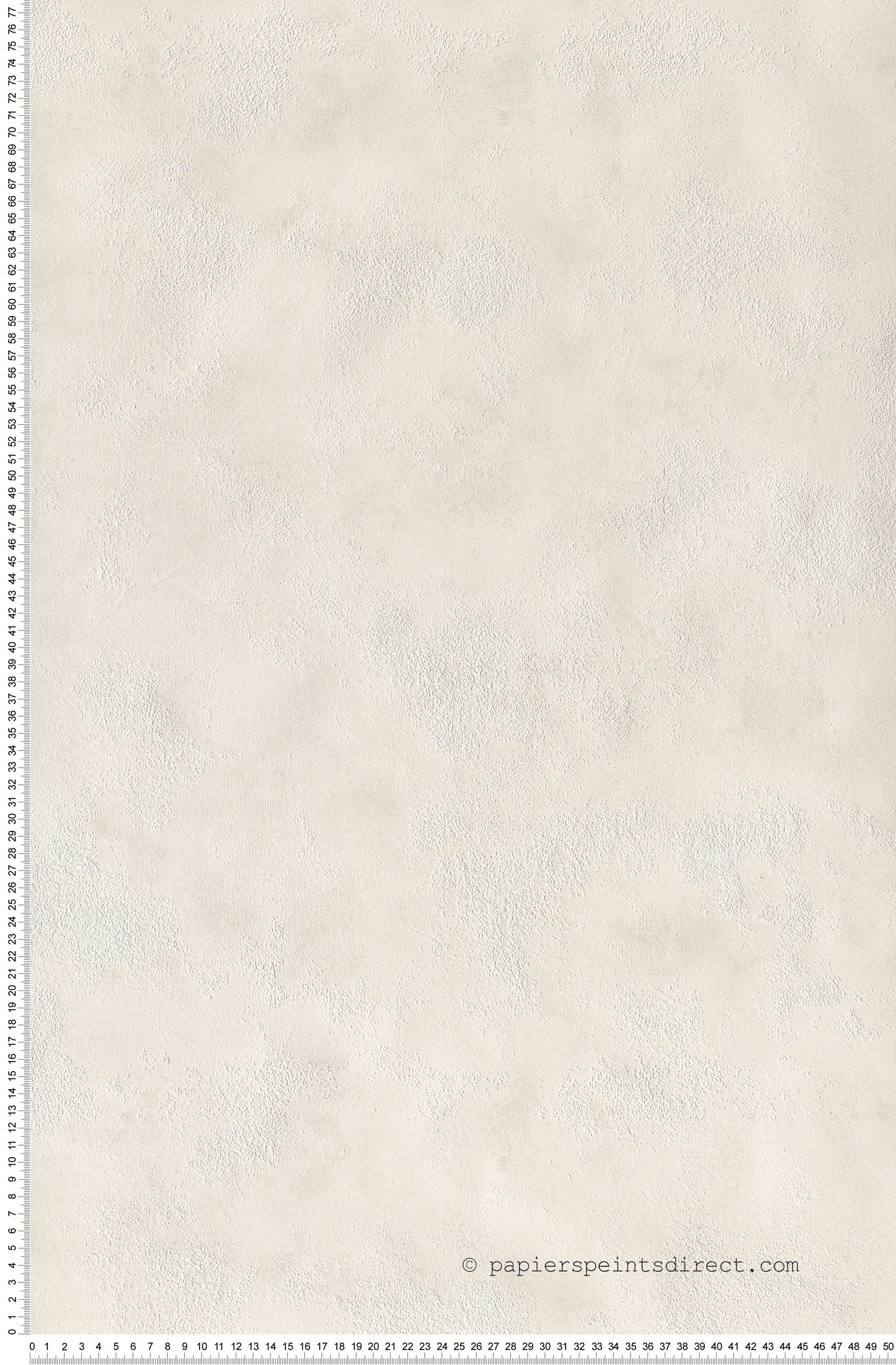 Taloché écru  - Papier peint Aquamura de Lutèce