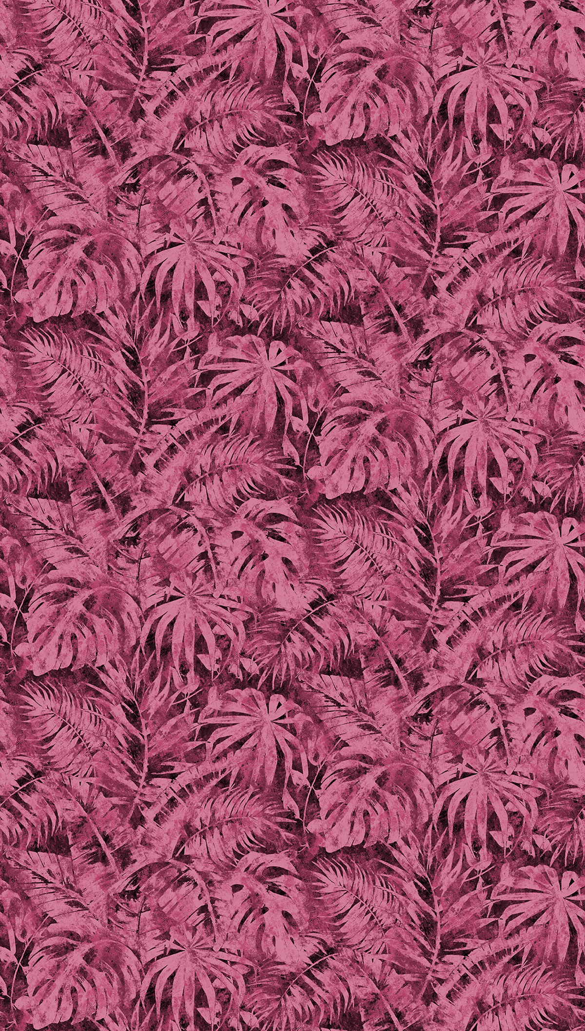 Papier peint panoramique Feuille Exotique Palma magenta - Cosmoliving d'A.S. Création | Réf. AS-791458