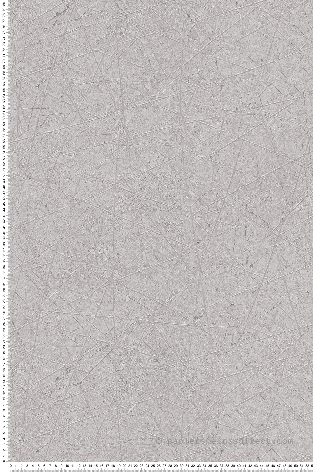 Papier peint Lignes Maha Métal gris argenté - Metropolitan Stories 3 d'A.S. Création | Réf. AS-391772