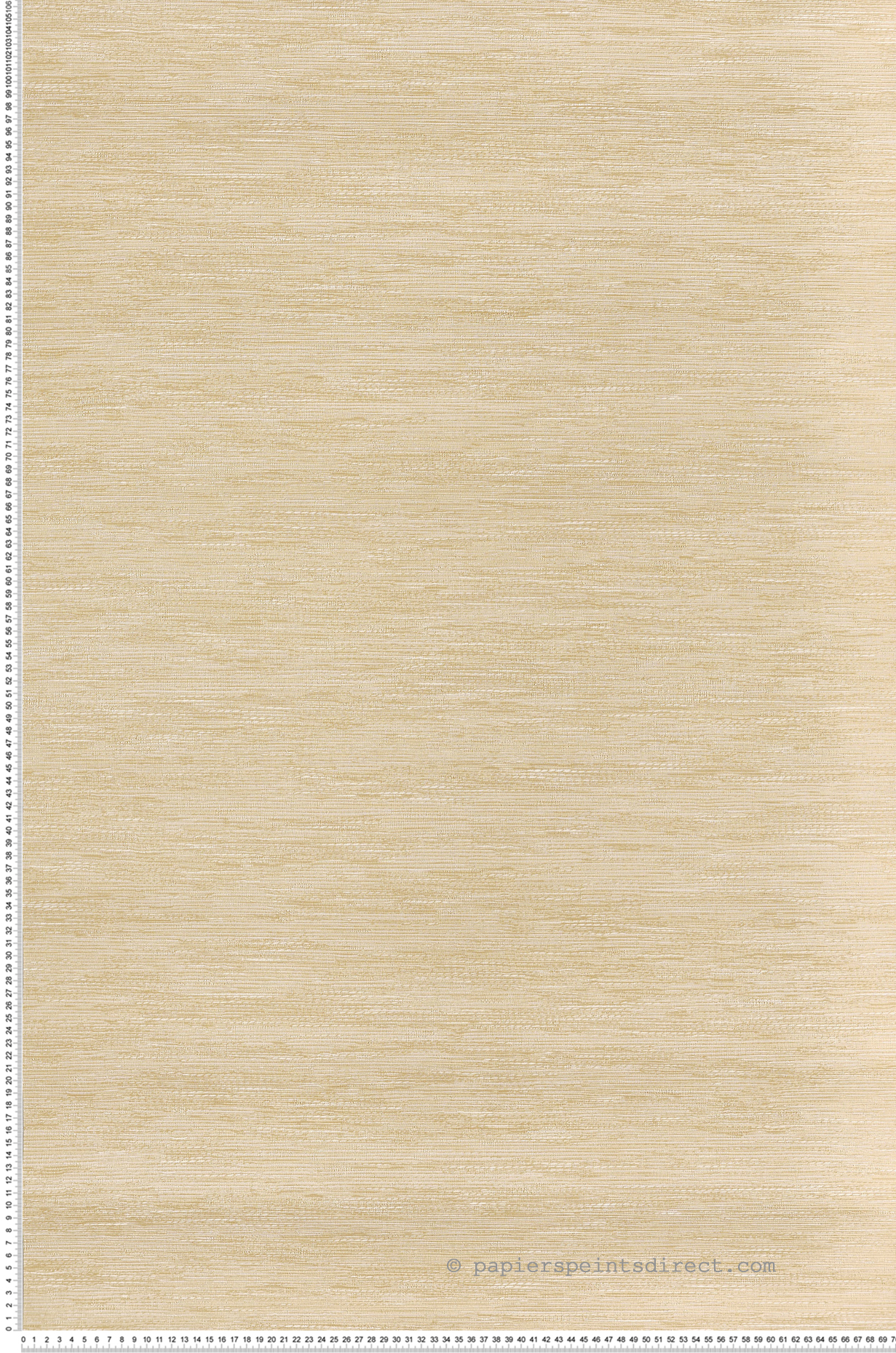 Papier peint Faux Uni Tissage Tatami vanille - Le Jacquard de Casamance | Réf. CAS-C75344894