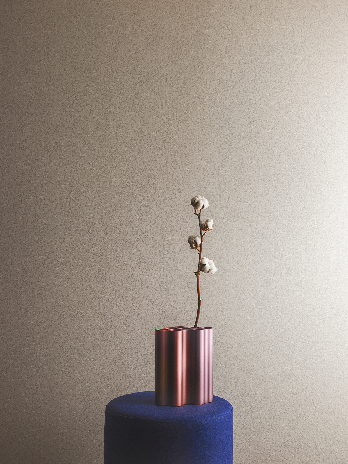 Papier peint Moderne Alvéole Métallisé blanc - Eclectic de Montecolino | Réf. MC-34955