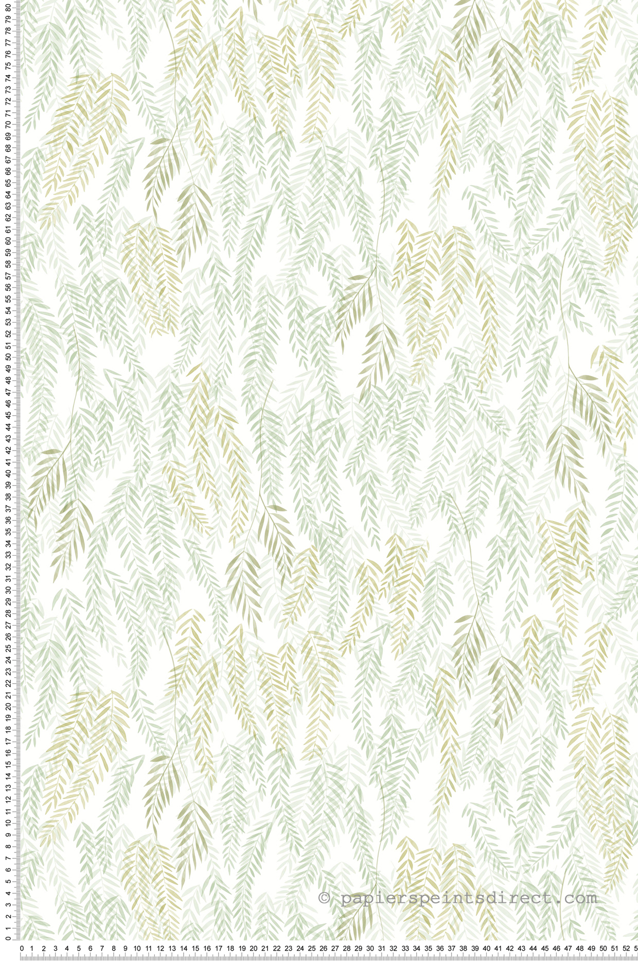 Papier peint Feuillage Walk in the Jungle vert feuille - Once Upon A Time 2 de Casadéco | Réf. OUTD200797515