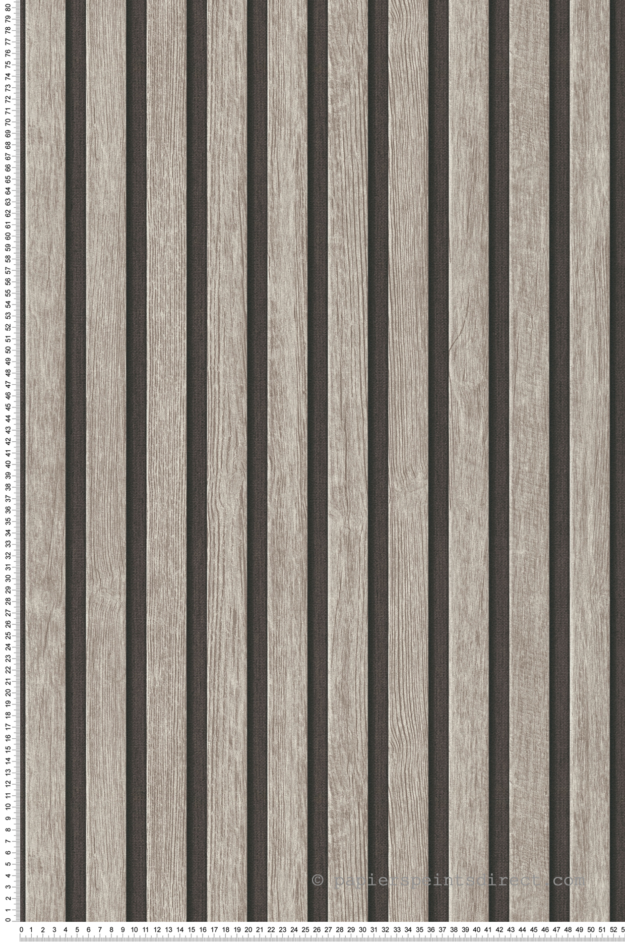 Papier peint Tasseaux Bois Chêne grisé - Pintwalls 2 d'A.S. Création | Réf. AS-391092