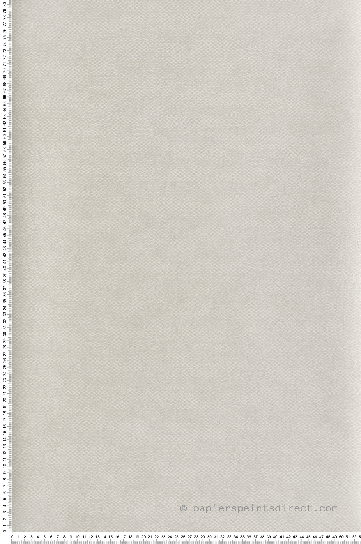 Papier peint Faux Uni Coton Lys blanc neige métallisé - Kimono de Masureel | Réf. MAS-CLR001