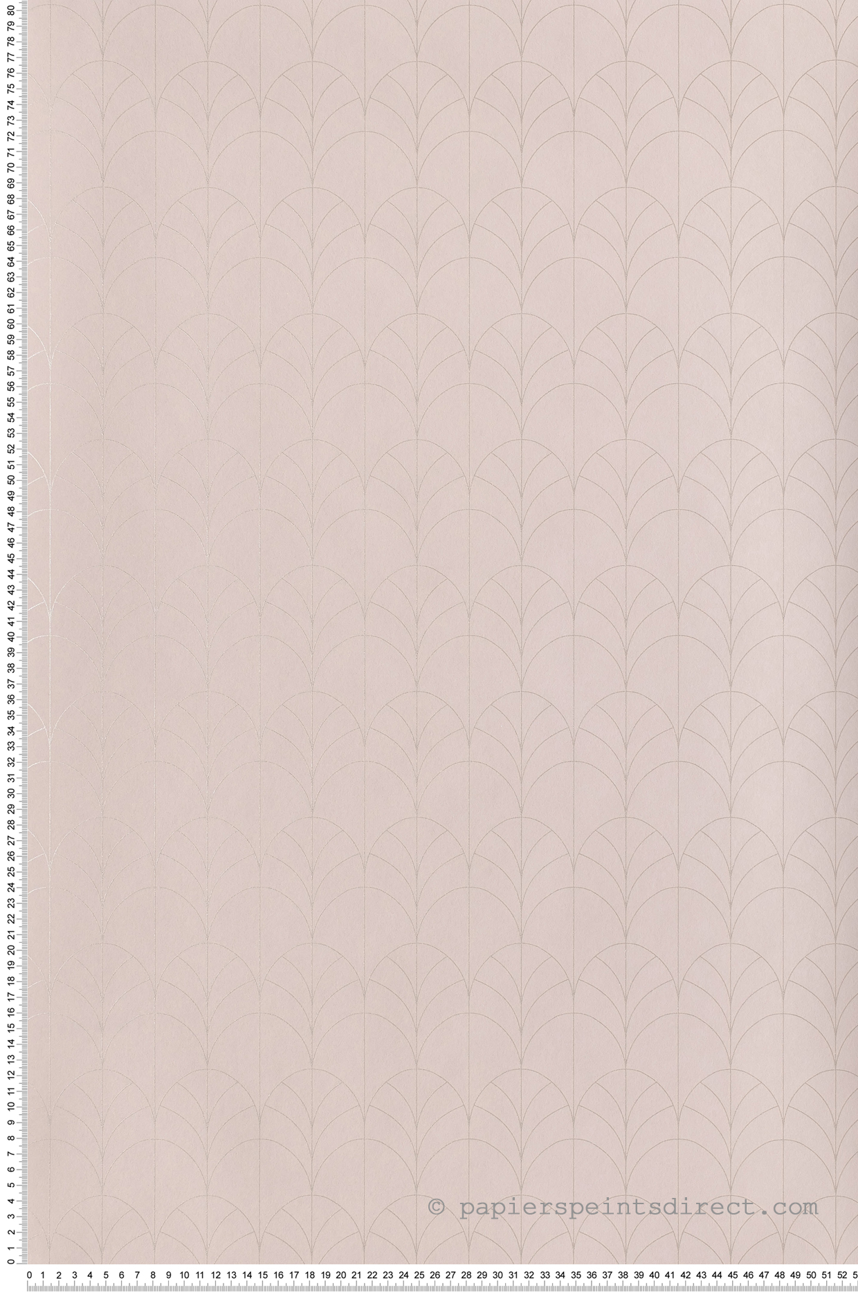 Papier peint Filament palmette rose - Belle Epoque de Casadéco | Réf. BEEP82264104