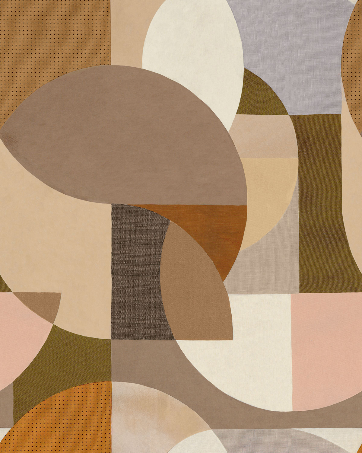 Papier peint panoramique Géométrie London beige marron 200X250 - Color Box 3 de Casélio | Réf. CB3105891205