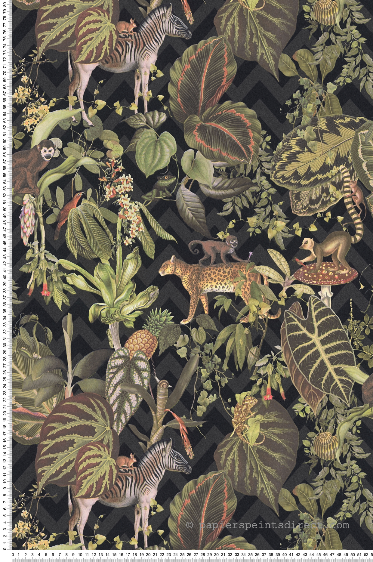 Papier peint Jungle Léopard noir - Change is good de Michalsky | Réf. MC-37990-1