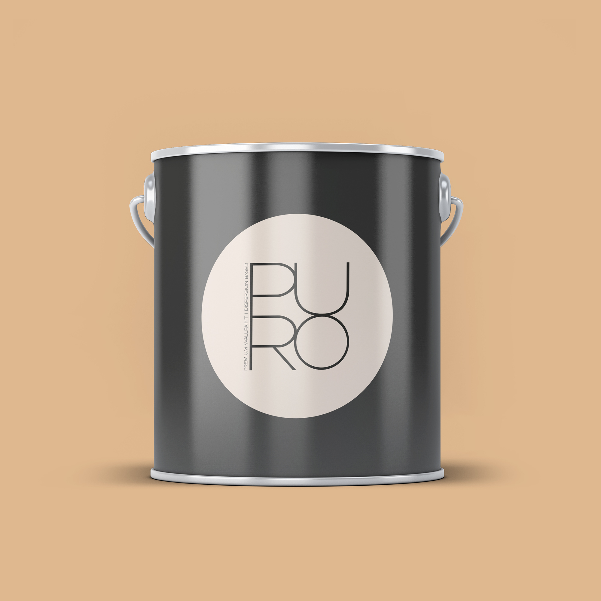 Image d'un pot de 2,5 litres de peinture Puro beige sandy beige  - c7026