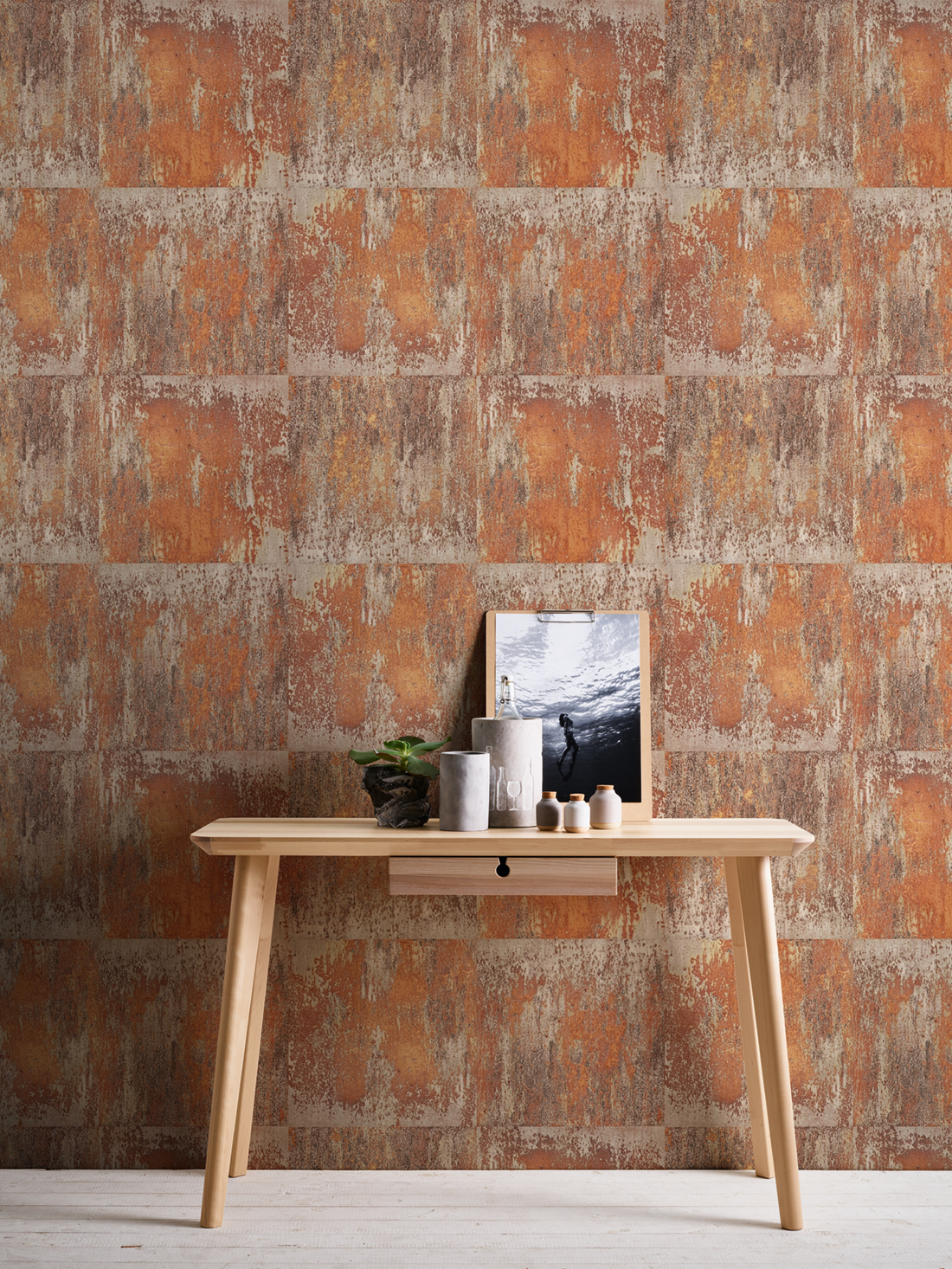 Papier peint Métal oxydé rouille - New Studio 2.0 d'AS Création AMB2 | Réf. SP14719