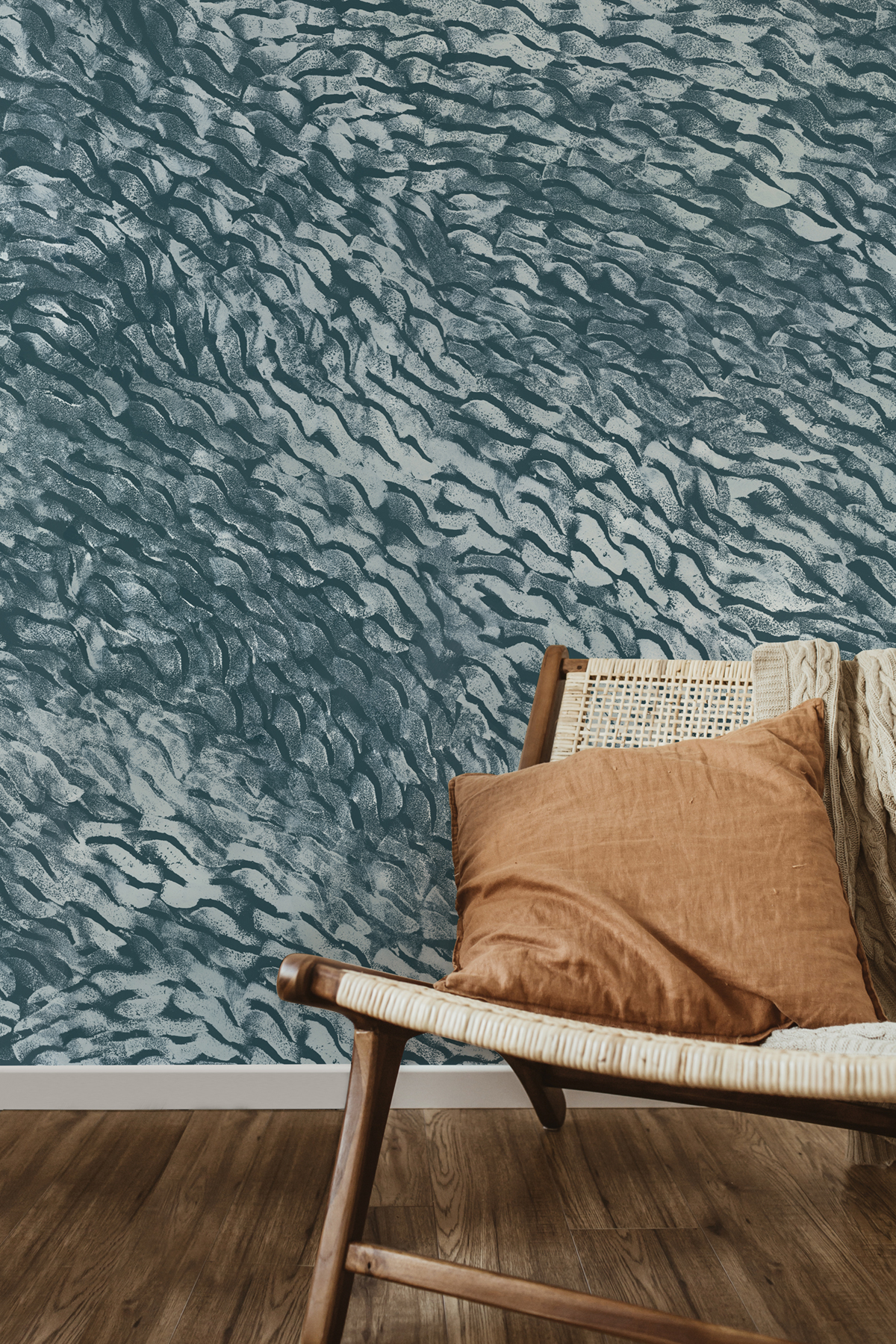 Papier peint panoramique Cascade Paon 1/2/3 - Isidore Leroy AMB3