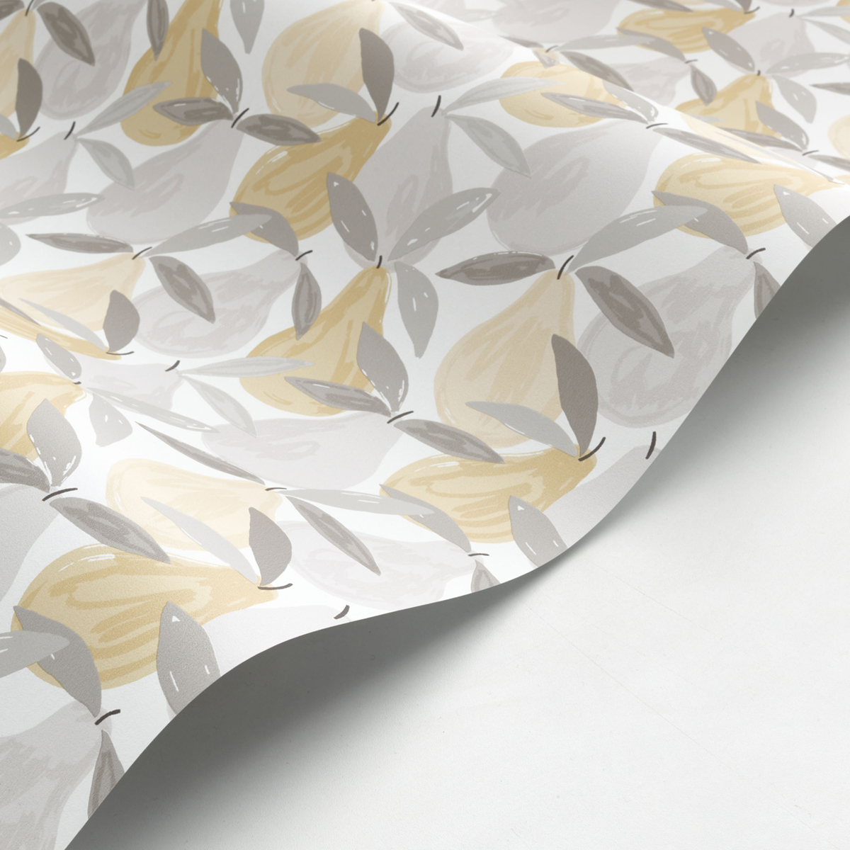 Papier peint Enfant Poire gris beige - Once Upon A Time de Casadéco | Réf. OUAT88359155