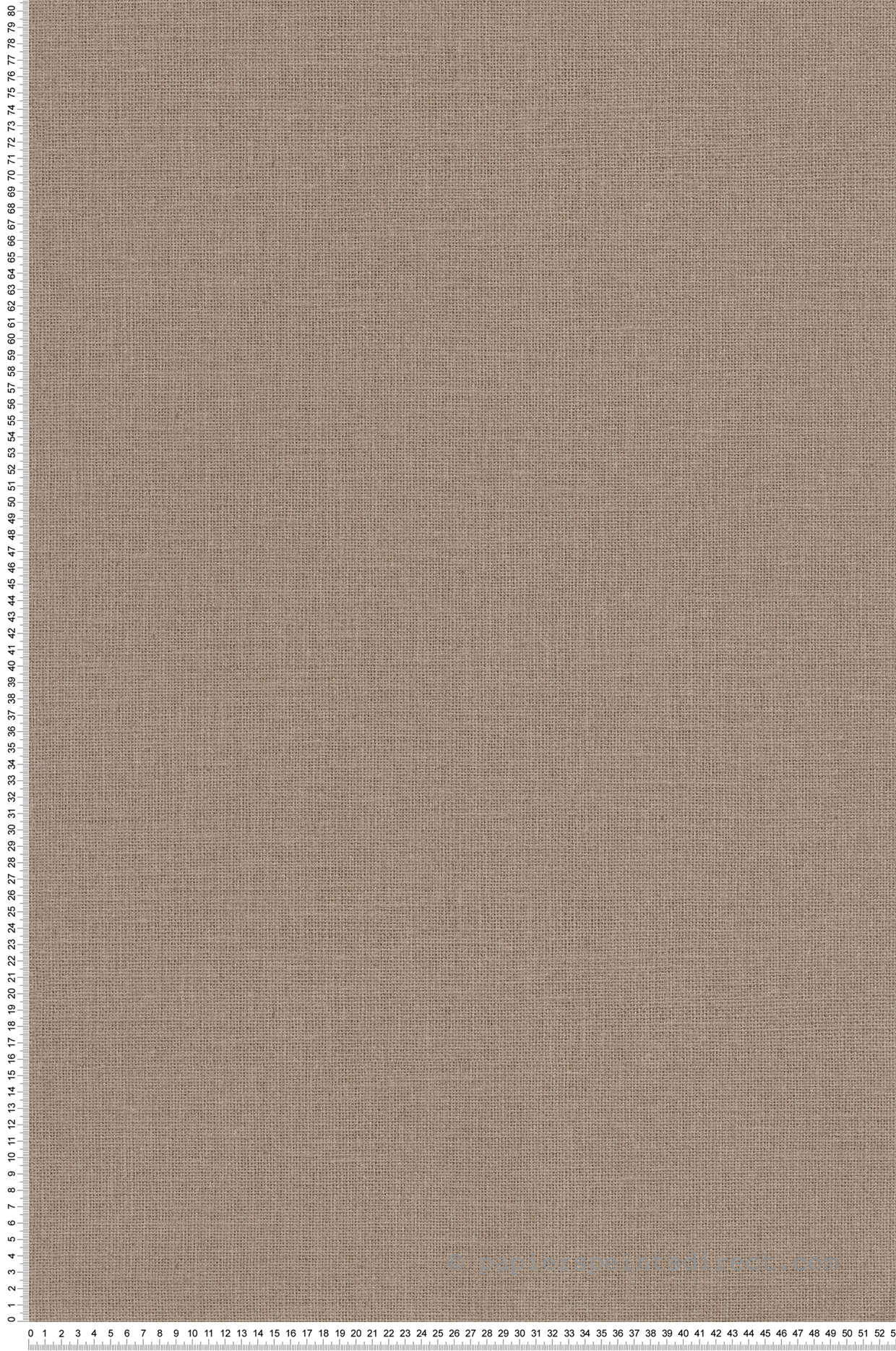 Papier peint Effet Toile de Jute taupe gazelle - Jute de Casélio | Réf. JTE104012320