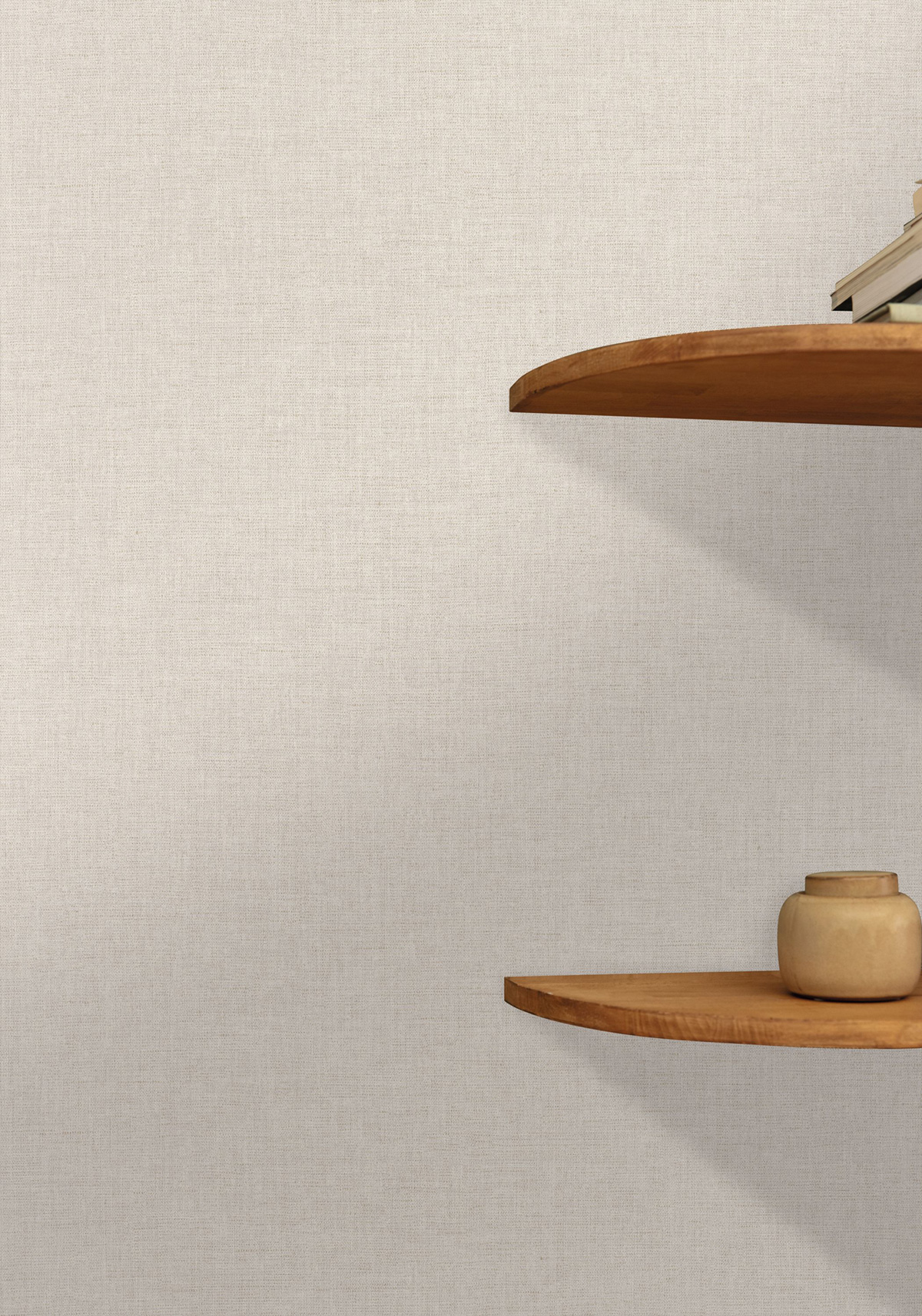 Papier peint Faux Uni Tissage gris clair - Graphic de Casélio | Réf. GPC103221818