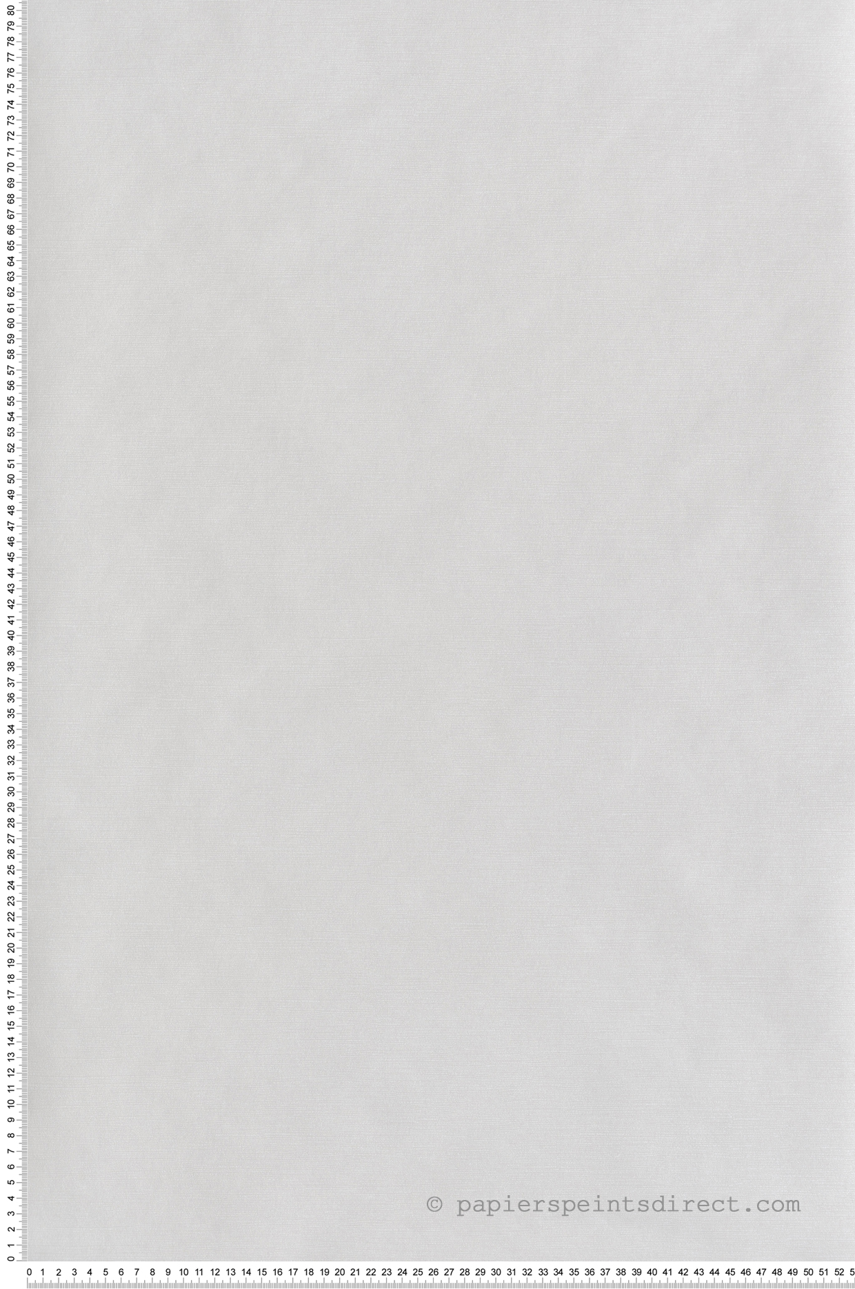 Papier peint Faux Uni Strié Gini blanc lin - Othello de Masureel | Réf. MAS-EVE904