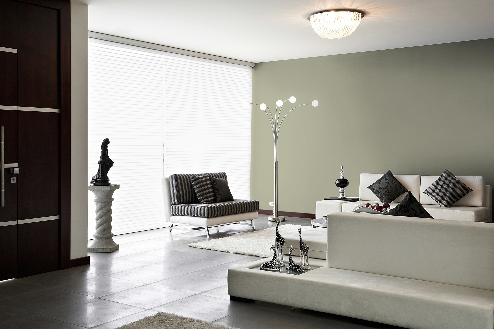 Image d'un pot de 1 litre de peinture Puro vert gentle lime  - c6007