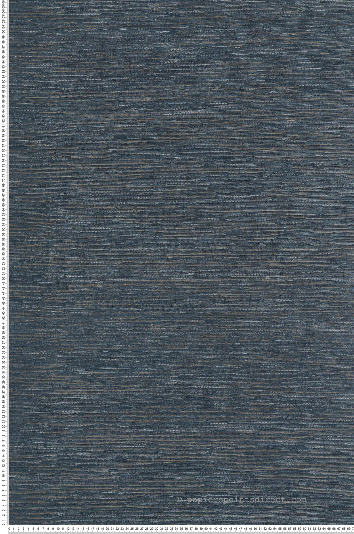 Papier peint Faux Uni Tissage Tatami pétrole - Le Jacquard de Casamance | Réf. CAS-C75343772