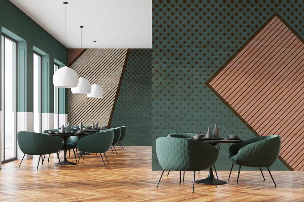 Papier peint panoramique Graphique Pattern Play 1 - Référence DD113442 - Intissé 200g/m2 - Standard 400 x 270