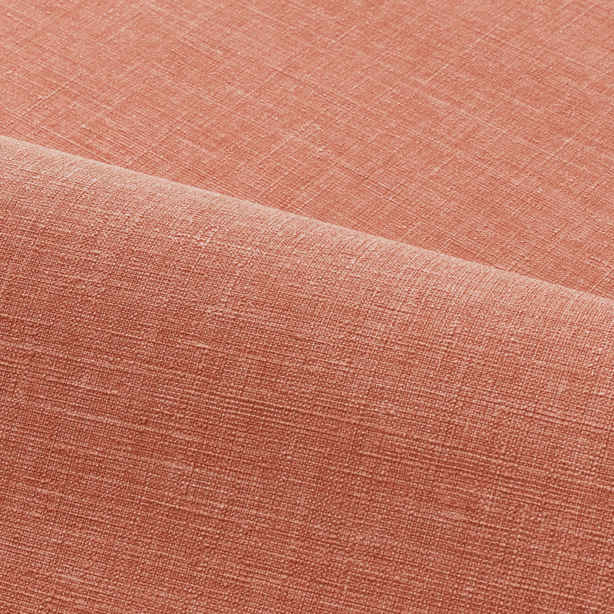 Papier peint Lin Shinok orange corail - Le Lin 3 de Casamance AMB VAGUE | Réf. CAS-F73819772