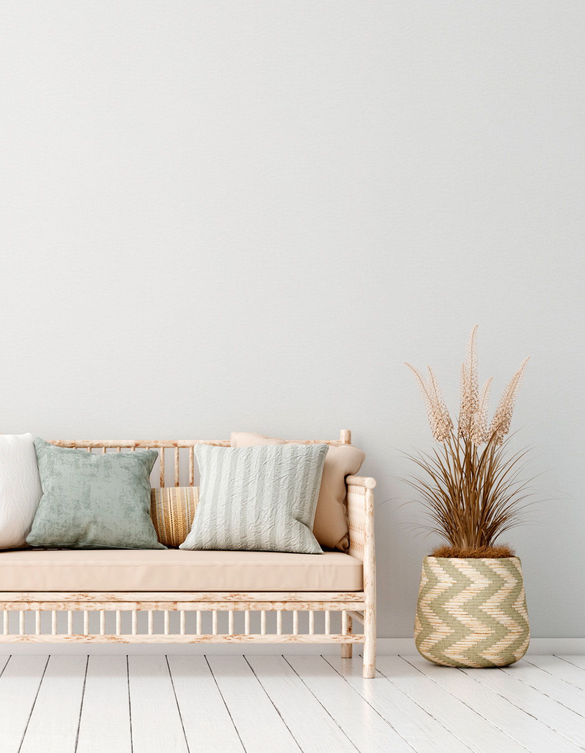 Papier peint Uni Toile gris clair - Natural Living d'A.S. Création | Réf. AS-386663