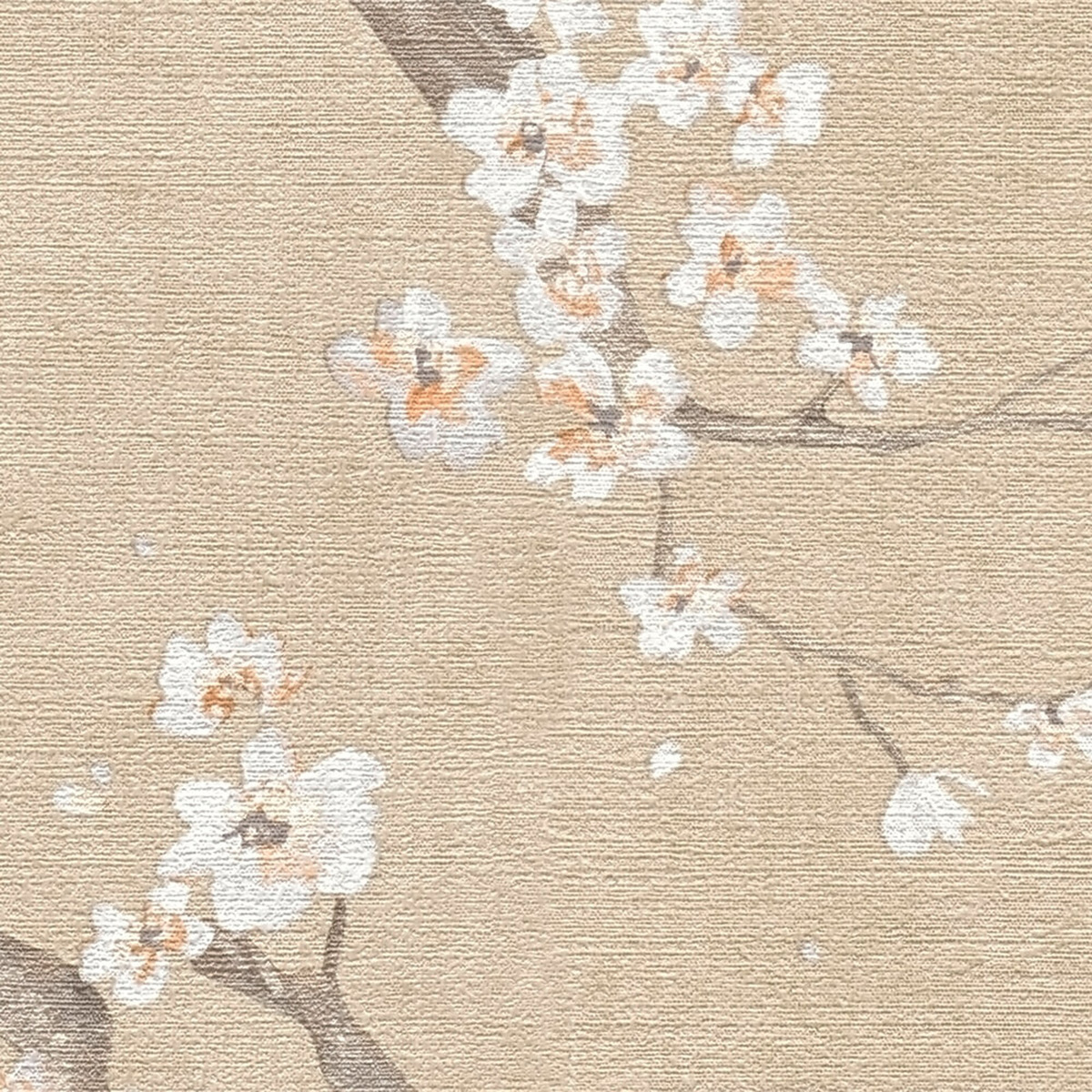 Papier peint Fleur Cerisier Métallisé ficelle - Metropolitan Stories 4 Hot Spots d'A.S. Création AMB5| Réf. AS-781992