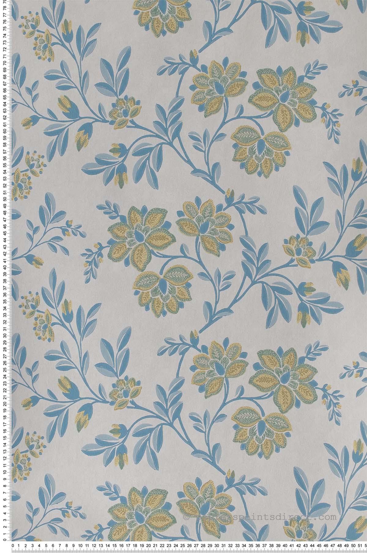 Stitch loch - Papier peint Archive Trails de Little Greene