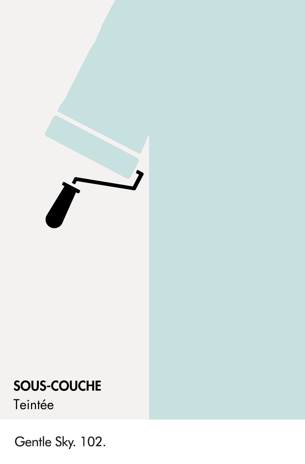 Sous-couche teintée Gentle Sky n°102 Intelligent ASP (All Surface Primer) 1 litre