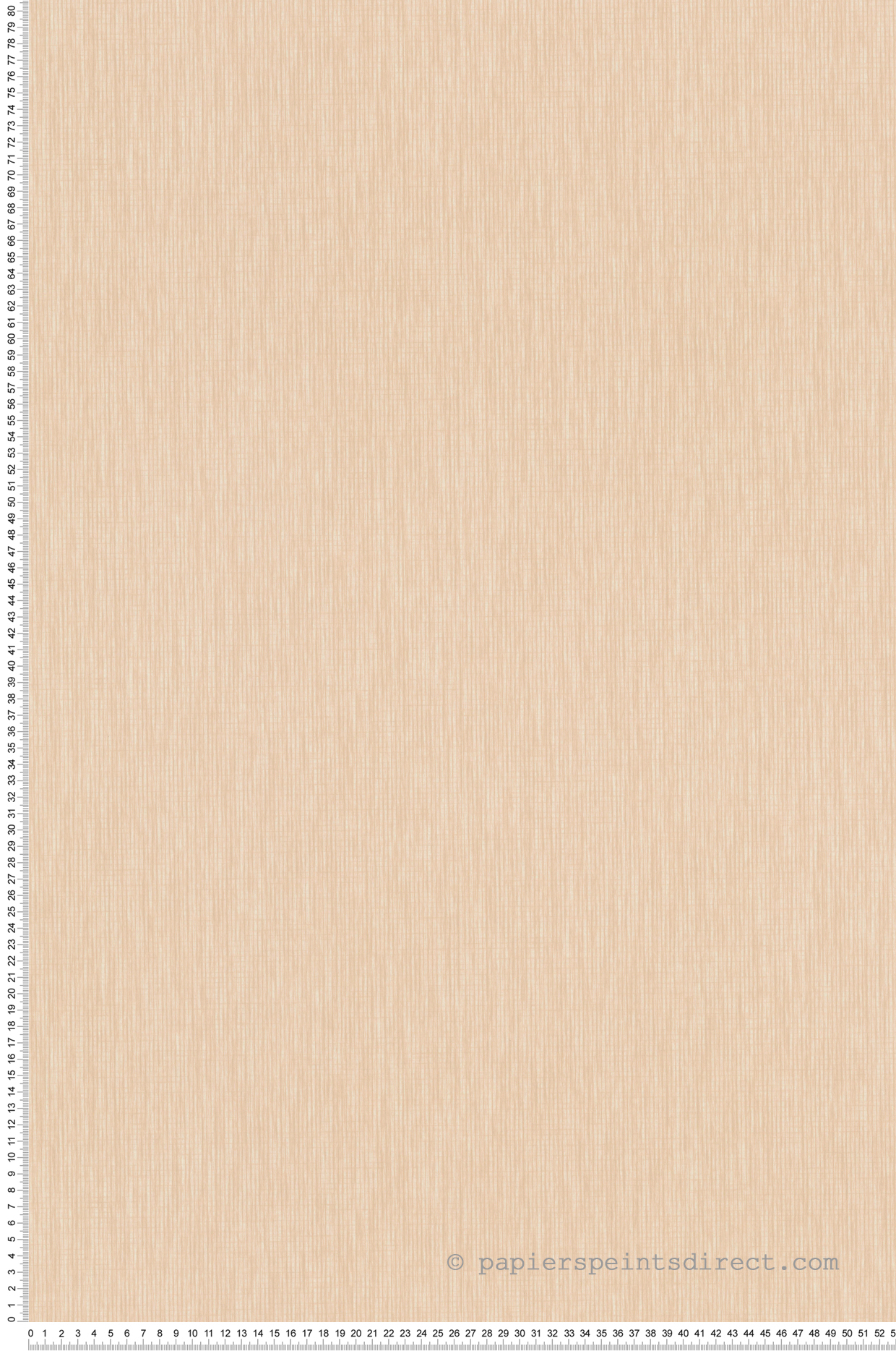 Papier peint Faux Uni Latte beige saumon - Les Aventures de Lutèce | Réf. LTC-36241105