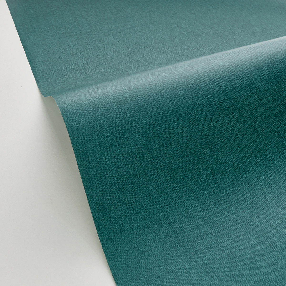 Papier peint Uni Lin vert émeraude - Les Minis Mondes de Casélio | Réf. MNM100607812