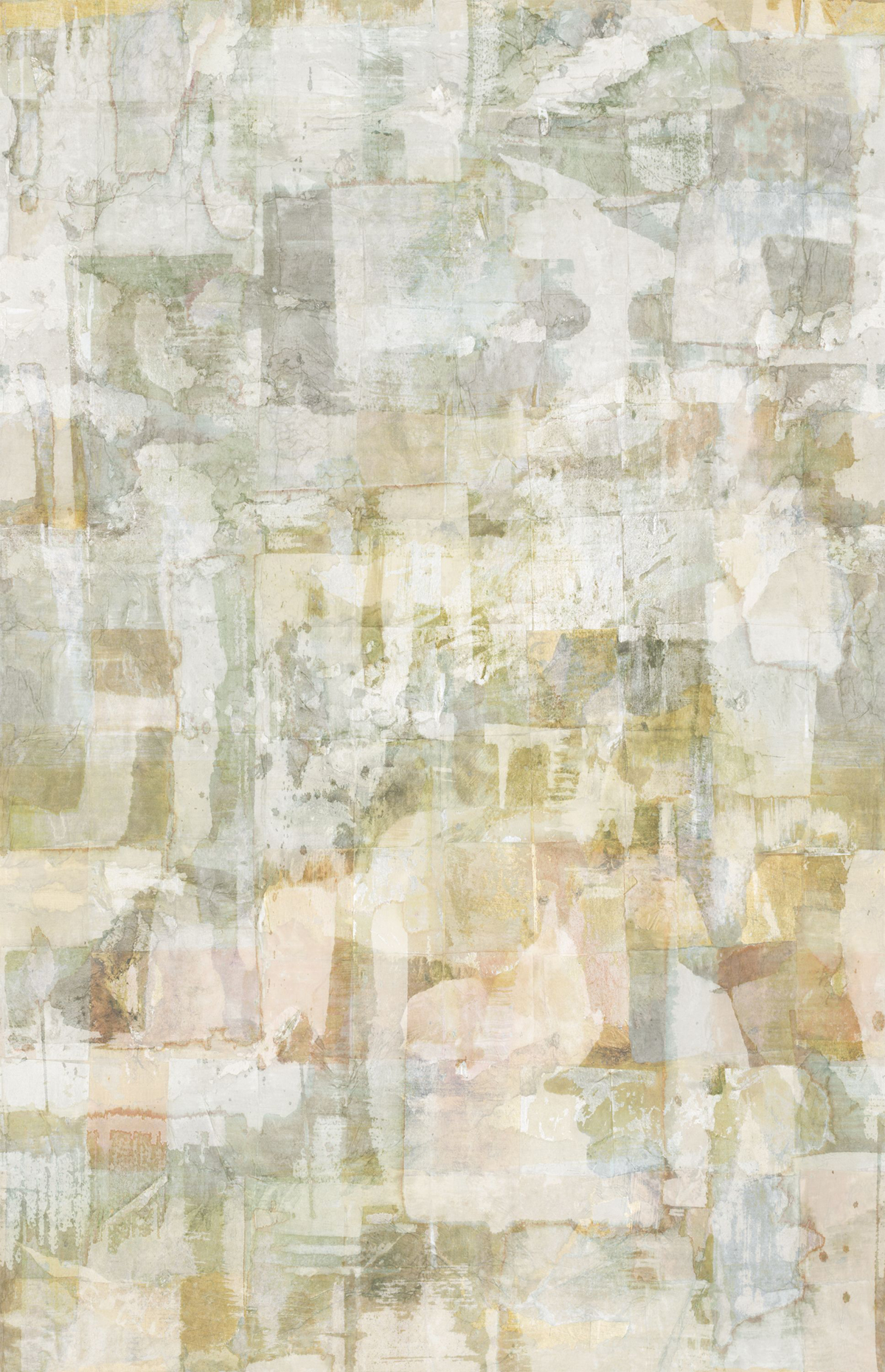 Papier peint panoramique Etats d'Ame L vert 200x310 - Wonderwalls de Casadéco | Réf. WDWS89037204