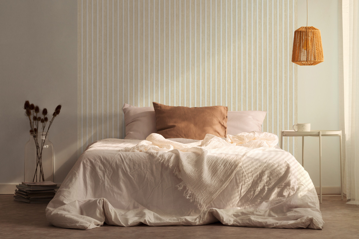 Papier peint Tasseaux Bois Chêne gris beige - Pintwalls 2 d'A.S. Création | Réf. AS-391097