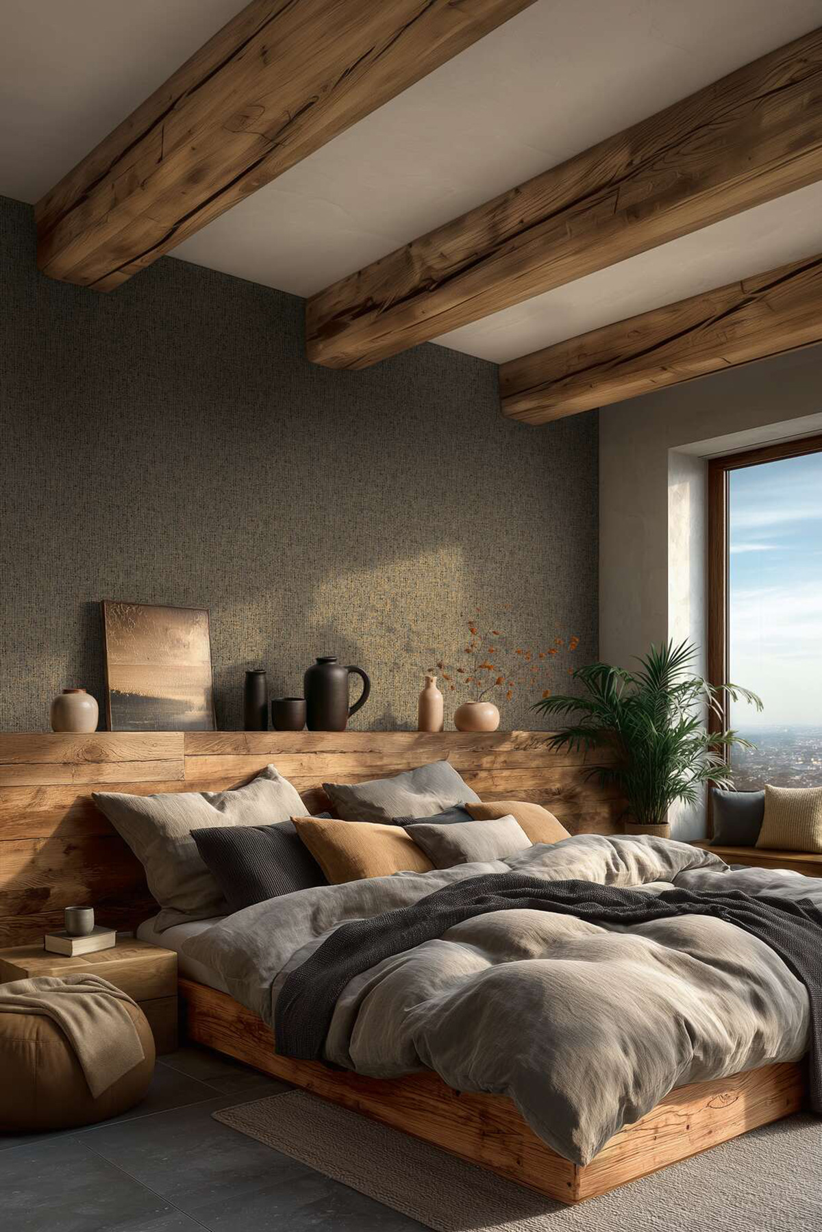 Papier peint Paille Tressée gris taupe - Vibes & Styles d'A.S. Création | Réf. AS-791124