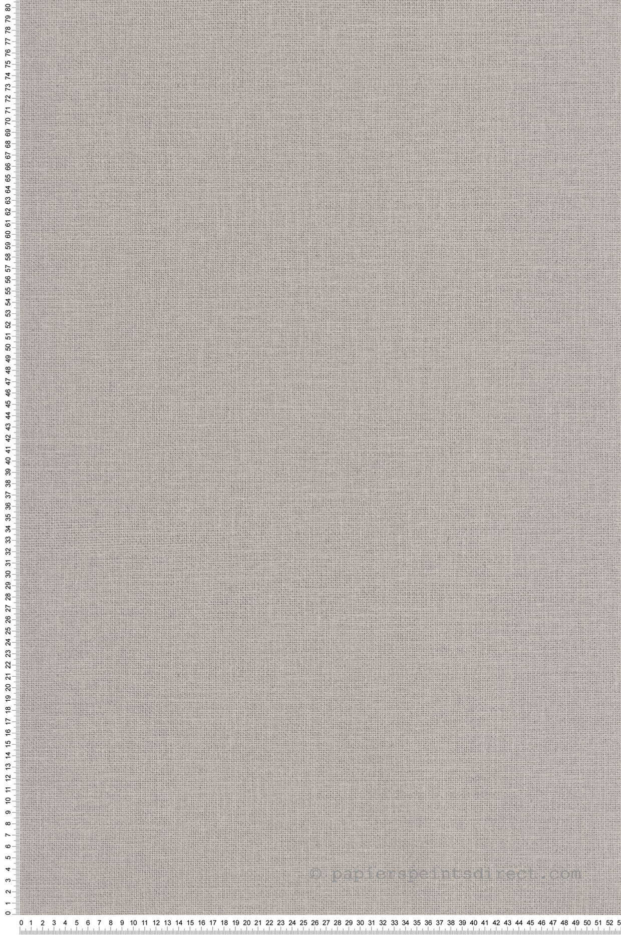 Papier peint Effet Toile de Jute gris souris - Jute de Casélio | Réf. JTE104012590