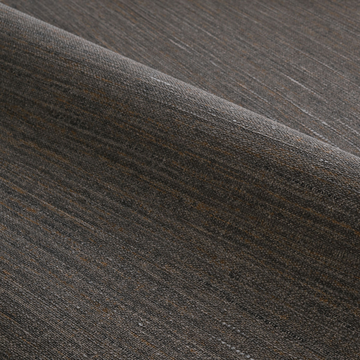 Papier peint Faux Uni Tissage Occitan ébène - Terra Rossa de Casamance AMBV | Réf. CAS-76232242