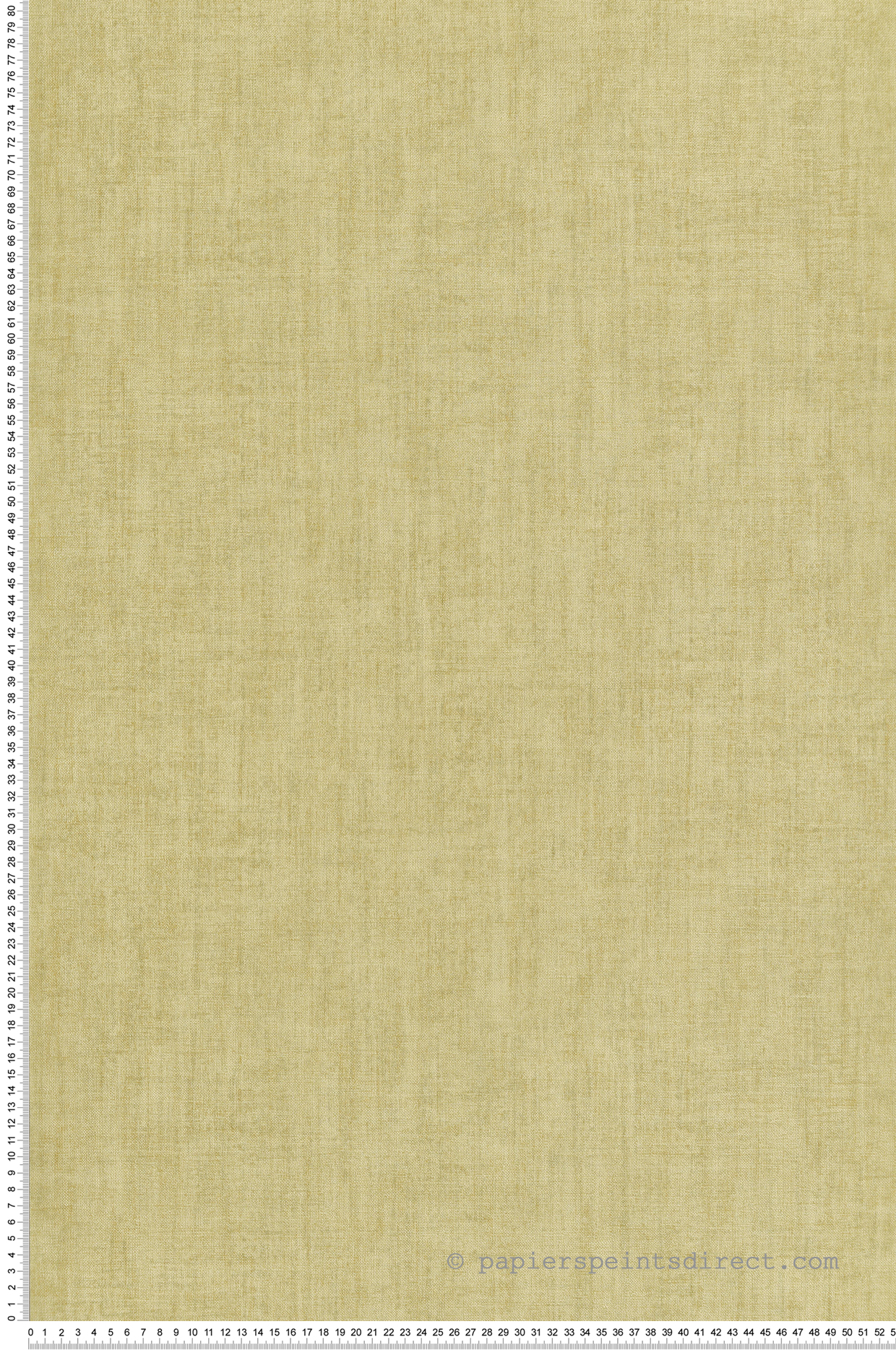 Papier peint Faux Uni Scintille jaune moutarde - Seven de Montecolino | Réf. MC-30195