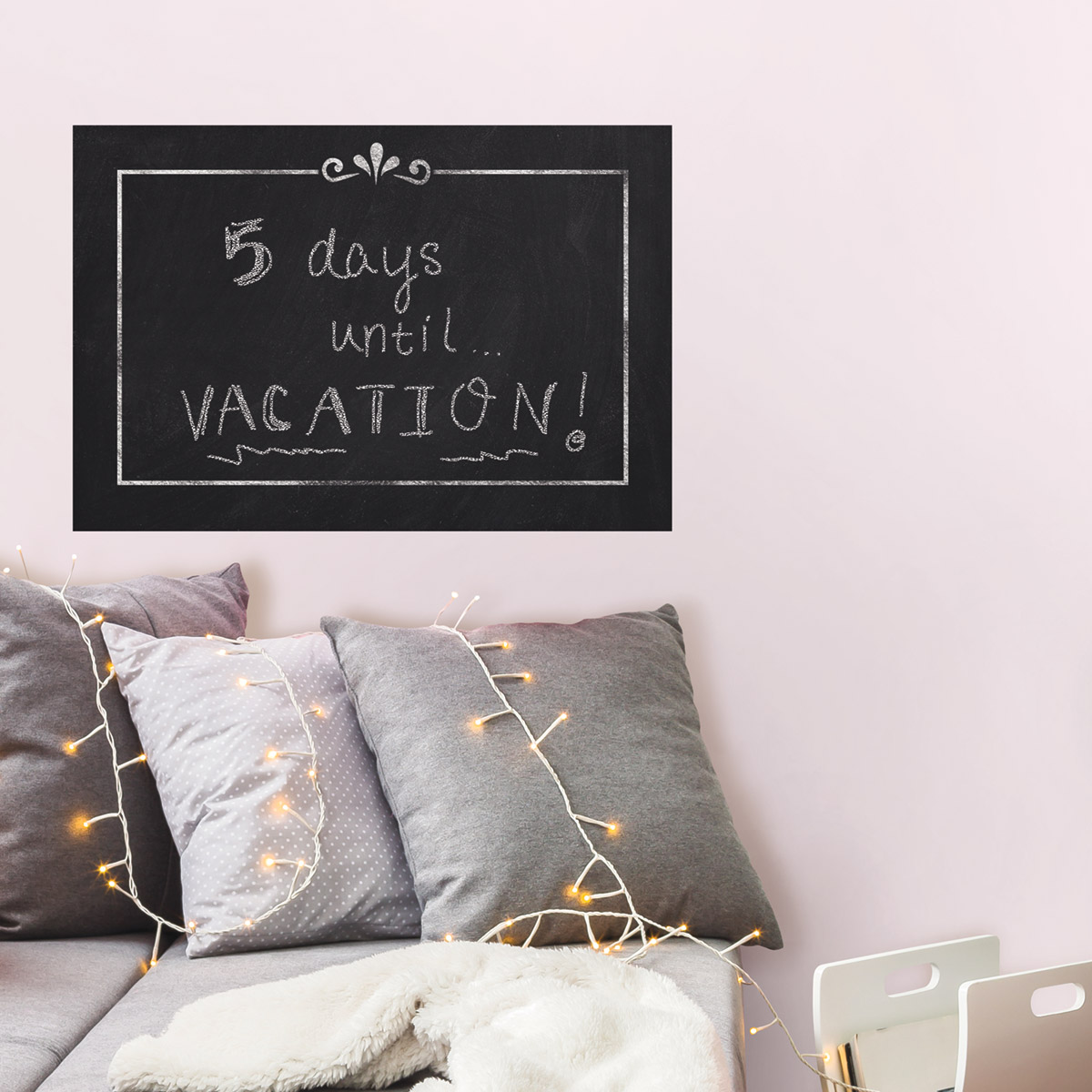 Papier peint adhésif Tableau Ardoise noir - Les Adhésifs de Lutèce AMB2| Réf. LTC-RMK10969