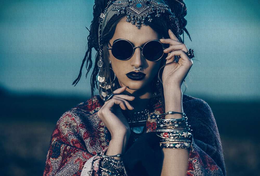 Papier peint panoramique Hippie La Bohème 1 - Référence DD113312 - Intissé 200g/m2 - Standard 400 x 270