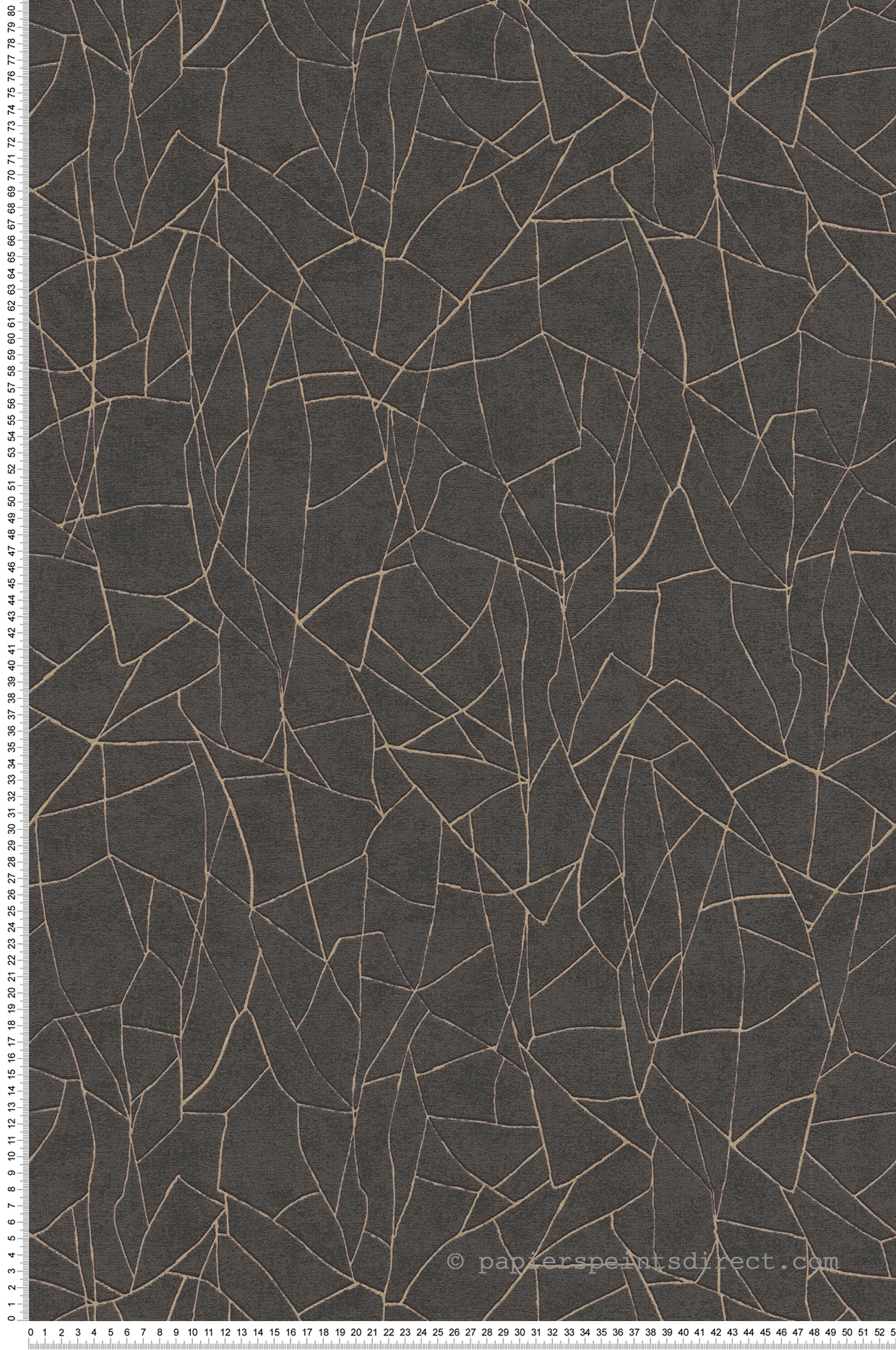 Papier peint Contemporain Artefact noir doré - French Affair d'A.S. Création | Réf. AS-399344