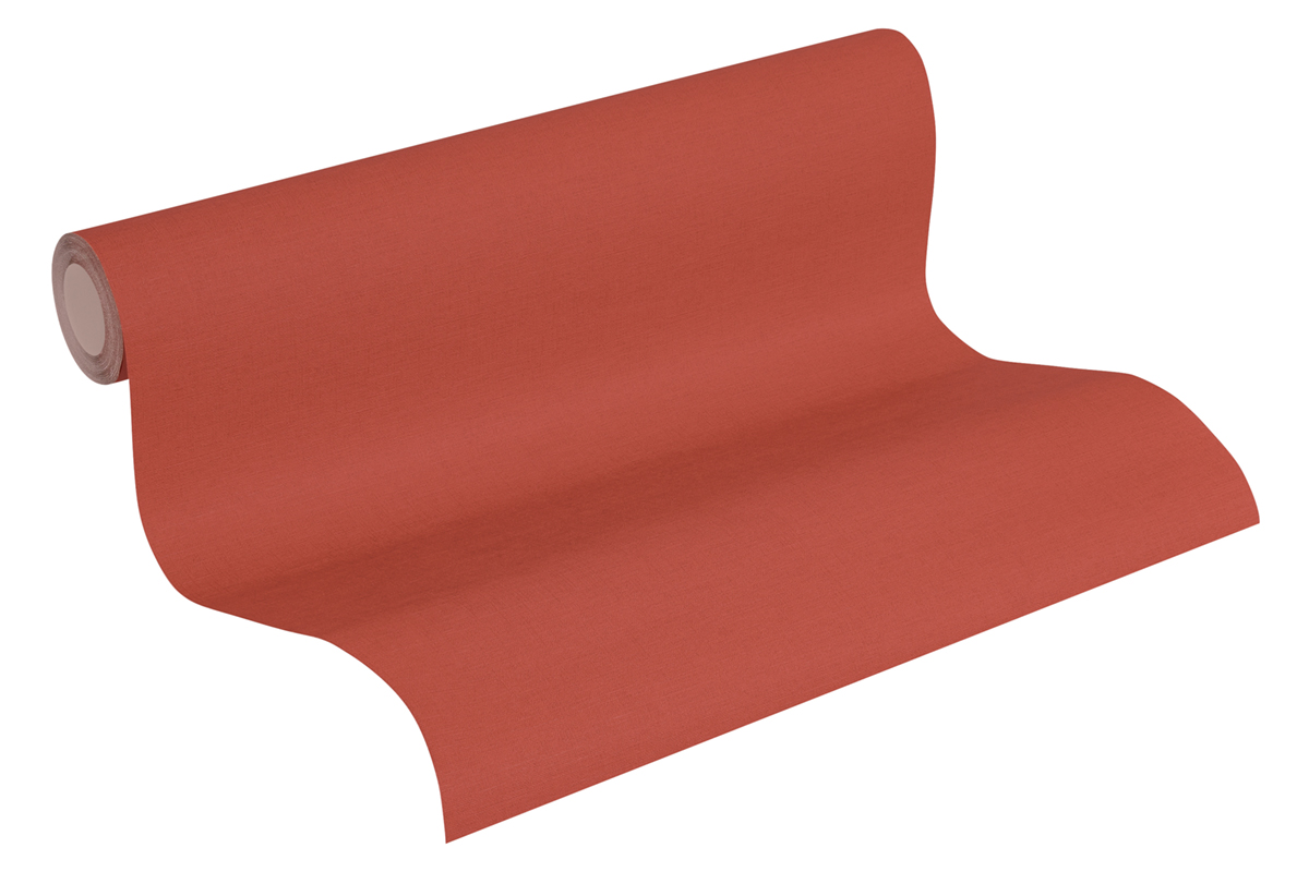 Papier peint Uni around rouge terracotta - Ethnic Origin d'AS Création AMB2 | Réf. SP15198