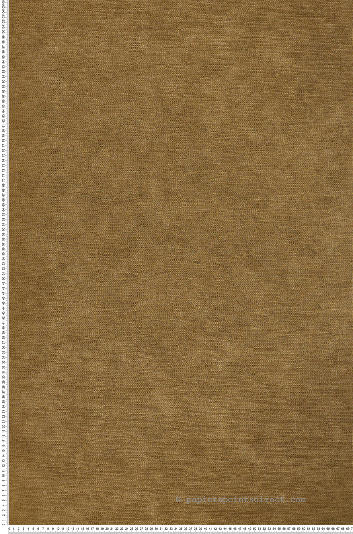 Papier peint Faux Uni Tissage camel - L'Atelier de Casamance | Réf. CAS-75492344