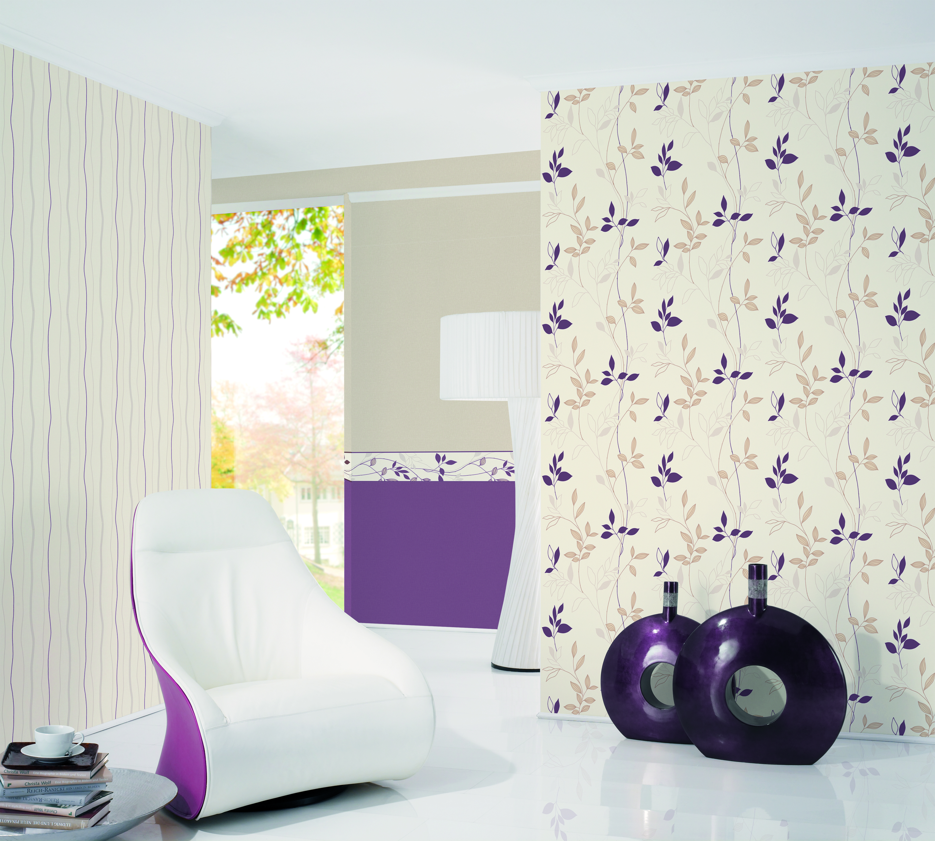 Rayures Fresh Rouge - papier peint Avenzio 4 AS Création