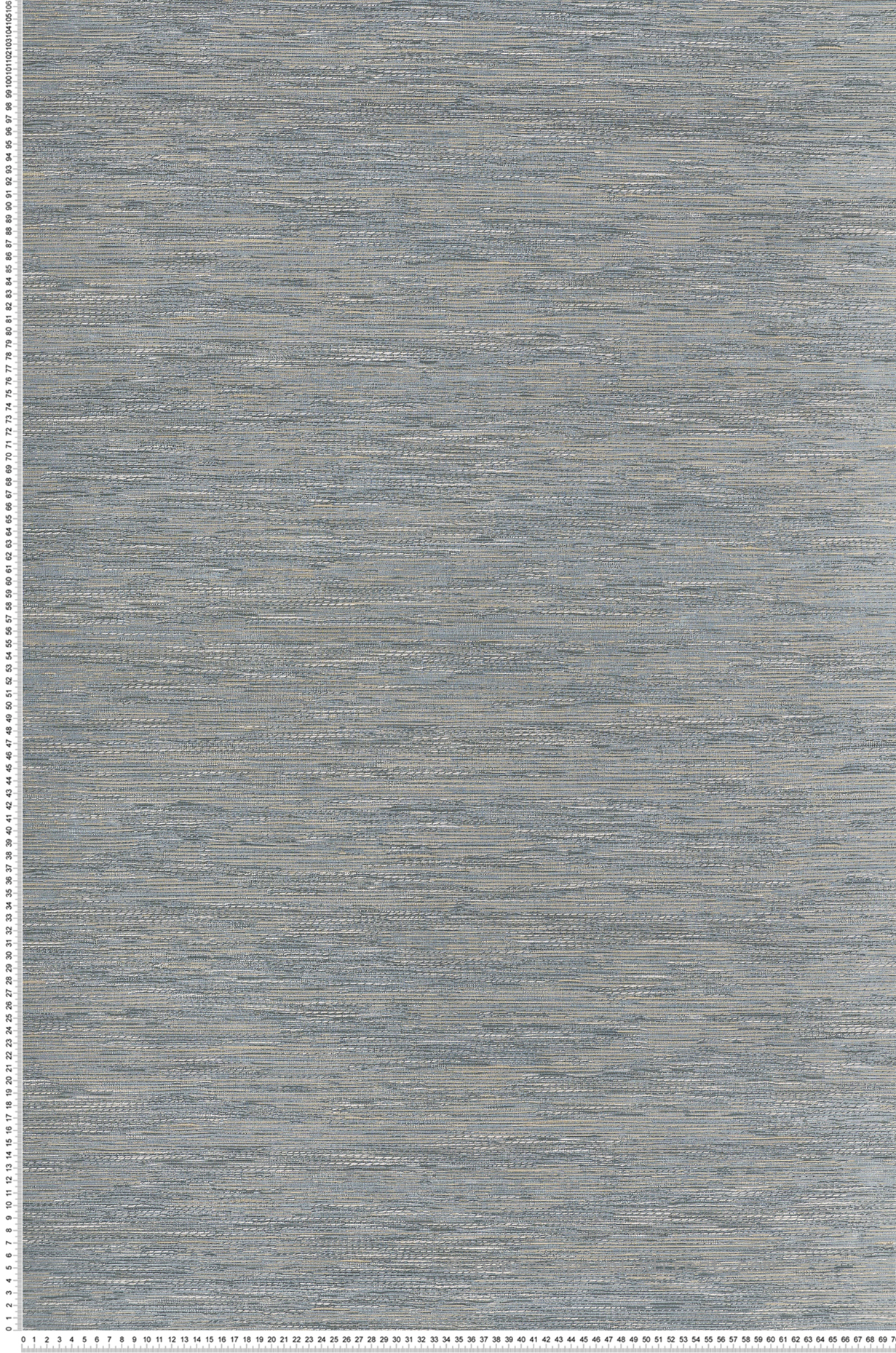 Papier peint Faux Uni Tissage Tatami bleu gris - Le Jacquard de Casamance | Réf. CAS-C75345610