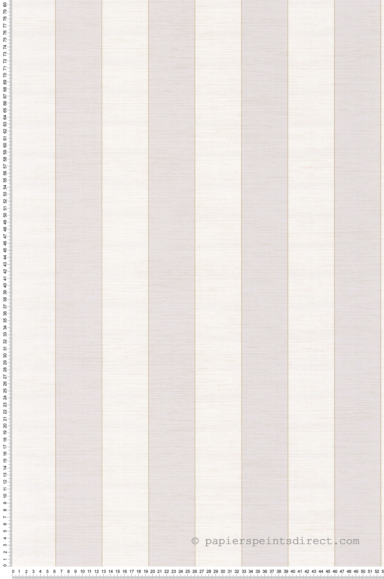 Papier peint Rayure Stripe gris rosé - Les Rayures de Casadéco | Réf. RAYS85831164