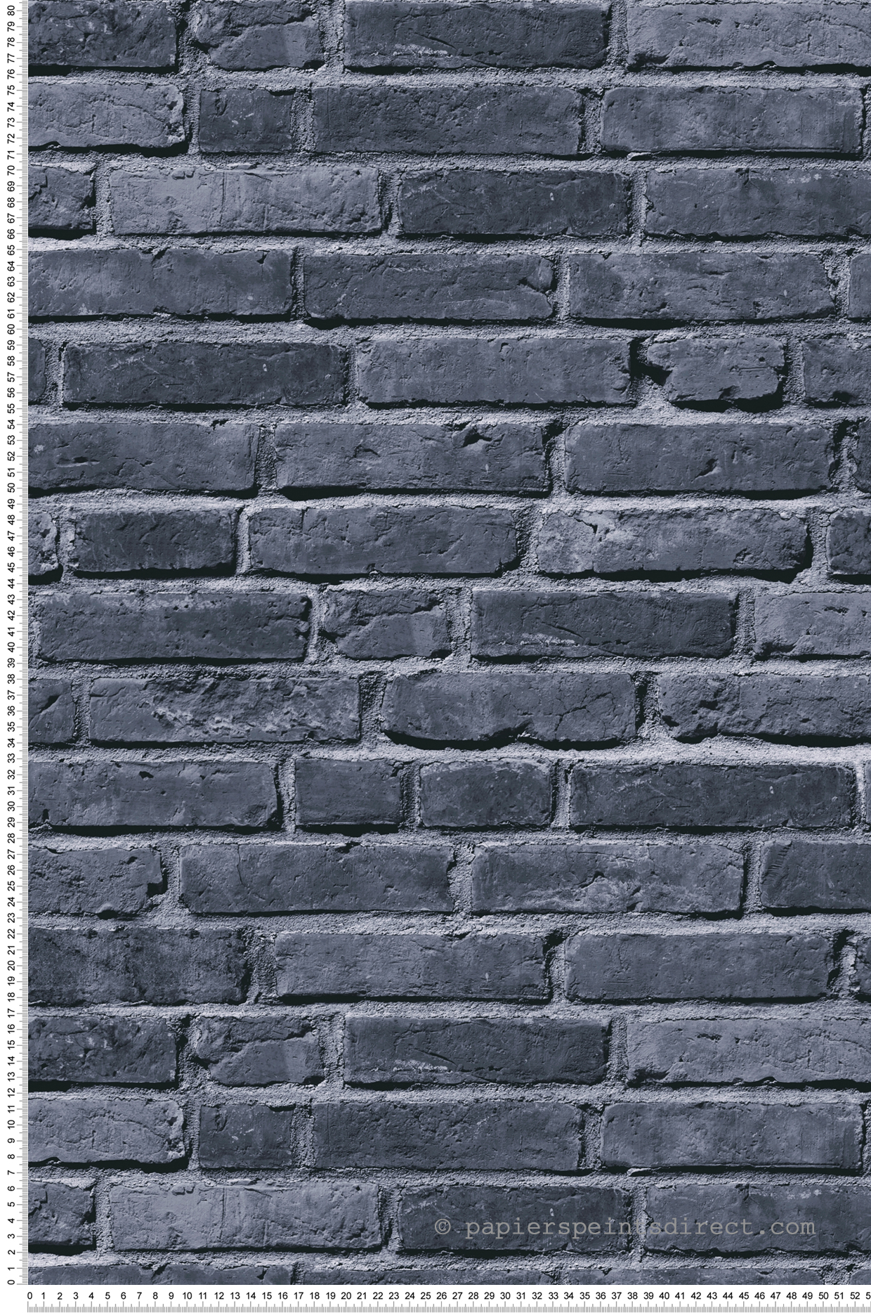 Papier peint Briques gris anthracite - Little Love d'A.S. Création | Réf. SP15673