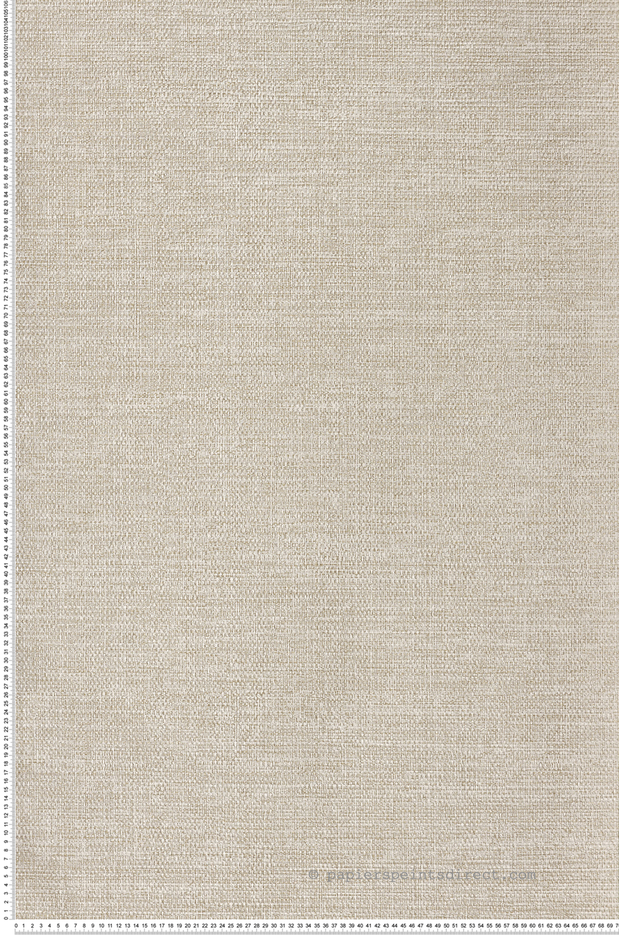 Papier peint Faux-uni Carioca vanille - Golfe du Bengale de Casamance | Réf. CAS-B74250304