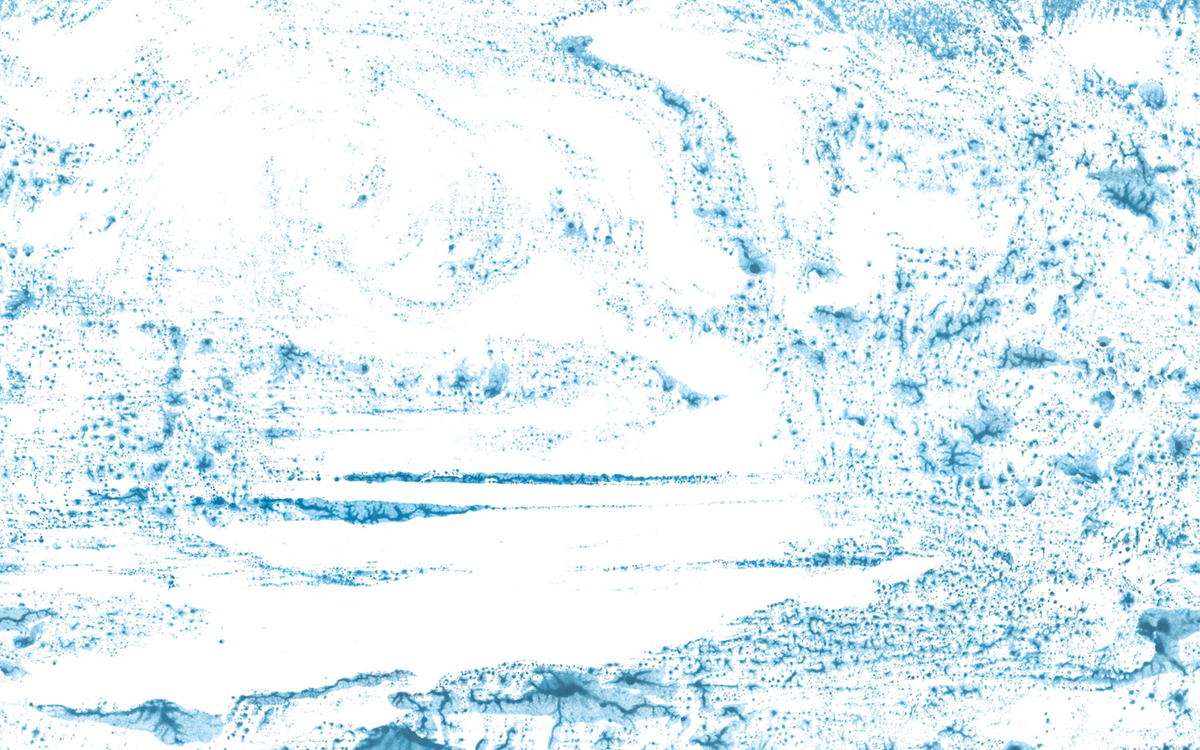 Papier peint panoramique Blotter S bleu océan 400x250 - Wonderwalls de Casadéco | Réf. WDWS88896110